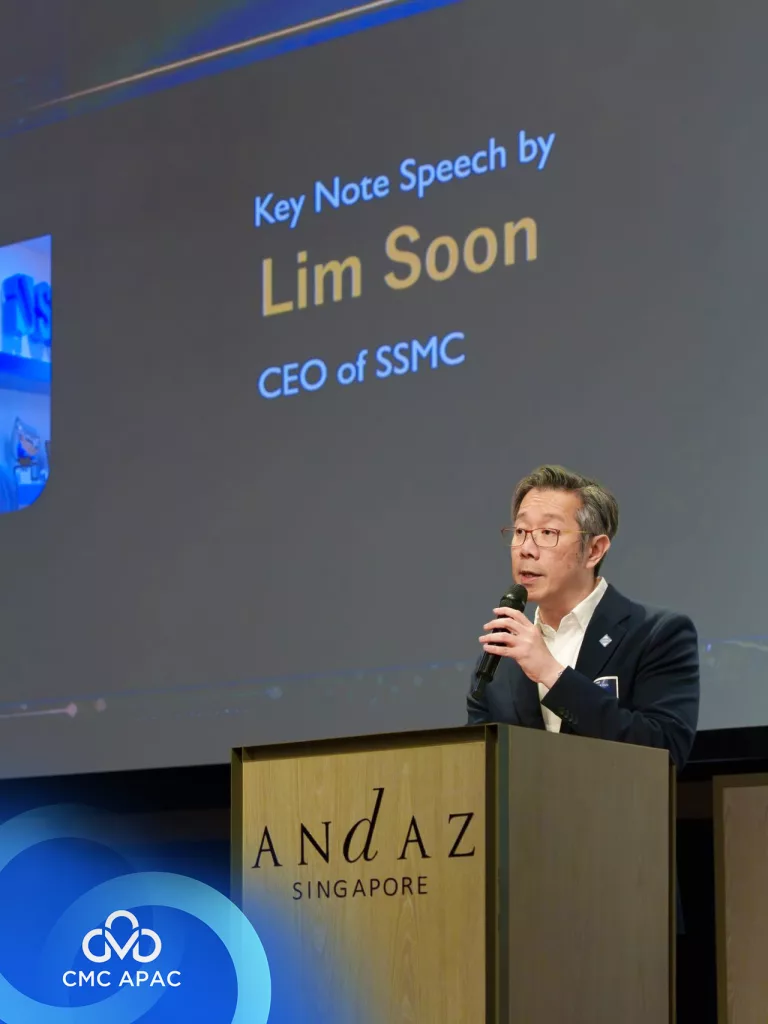 Mr. Lim Soon, CEO of SSMC shared the company’s strong business performance and SSMC’s progress towards its sustainability goals